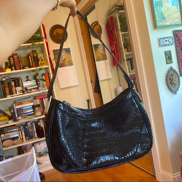 Liz & Co. Faux Crocodile Handbag - Picture 1 of 9